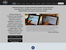 Tablet Screenshot of enterpriseevolver.com